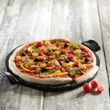 Emile Henry Made in France 14.5-Inch Flame Top Pizza Stone, Figue