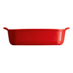 Emile Henry Individual Rectangle Baking Dish Ultime, 8.75" X 5.5", Burgundy