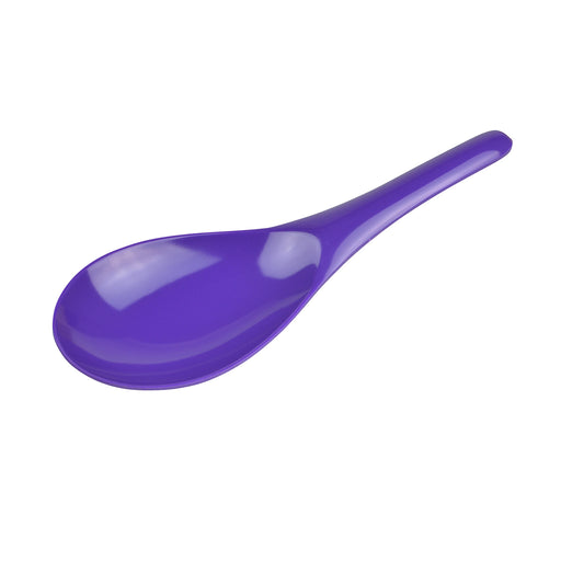 Gourmac 8-Inch Melamine Rice and Wok Spoon, Violet