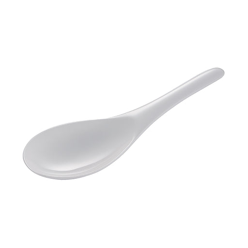 Gourmac 8-Inch Melamine Rice and Wok Spoon, White
