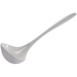 Gourmac 11.25-Inch Melamine Soup Ladle, White