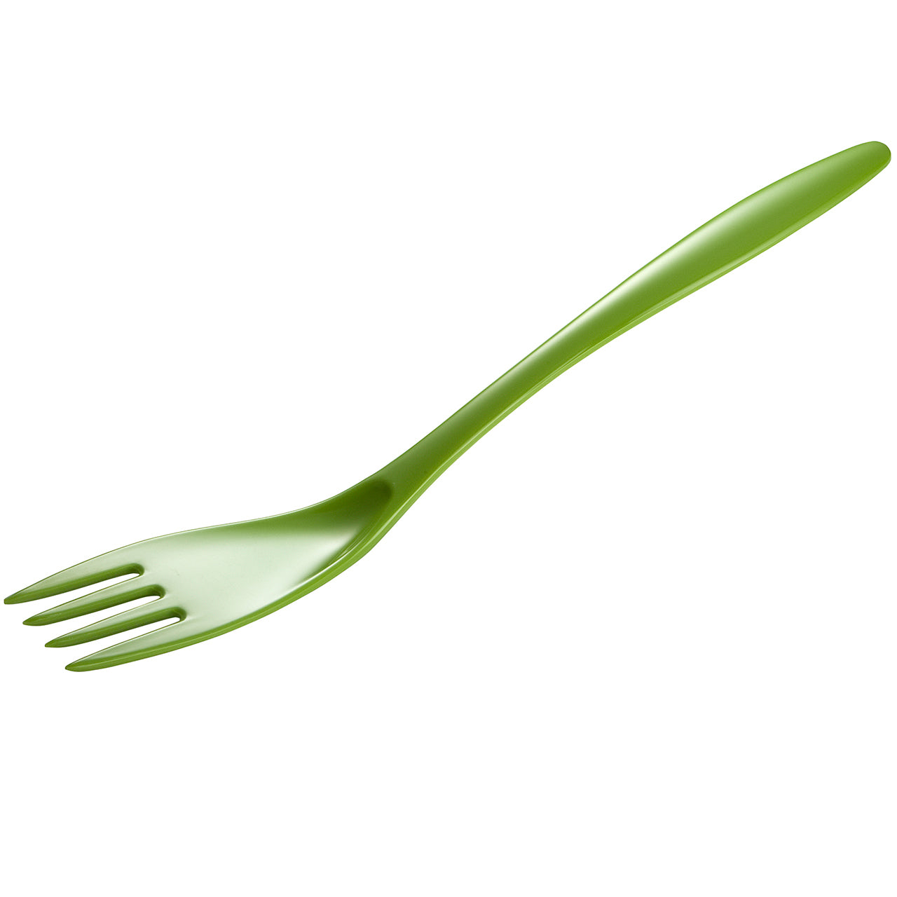 Gourmac 12-Inch Melamine Cooking & Serving Fork, Green