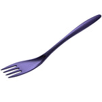 Gourmac 12-Inch Melamine Cooking & Serving Fork, Violet