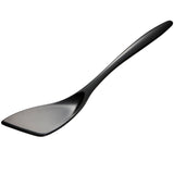 Gourmac 12-Inch Melamine Turner Spatula, Black