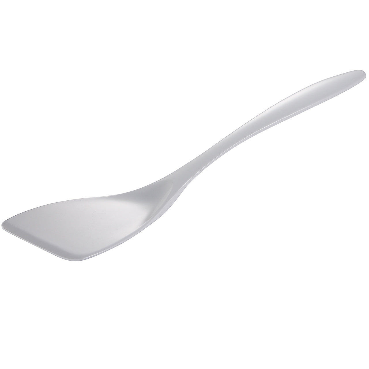Gourmac 12-Inch Melamine Turner Spatula, White