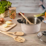 Kuhn Rikon Hotpan Stainless Steel Cooking Pot with Insulated Bowl, 1-Quart, Sand