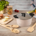 Kuhn Rikon Hotpan Stainless Steel Cooking Pot with Insulated Bowl, 3.2-Quart, Sand