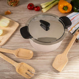 Kuhn Rikon Hotpan Stainless Steel Cooking Pot with Insulated Bowl, 3.2-Quart, Sand