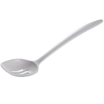Gourmac 12-Inch Melamine Slotted Spoon, White