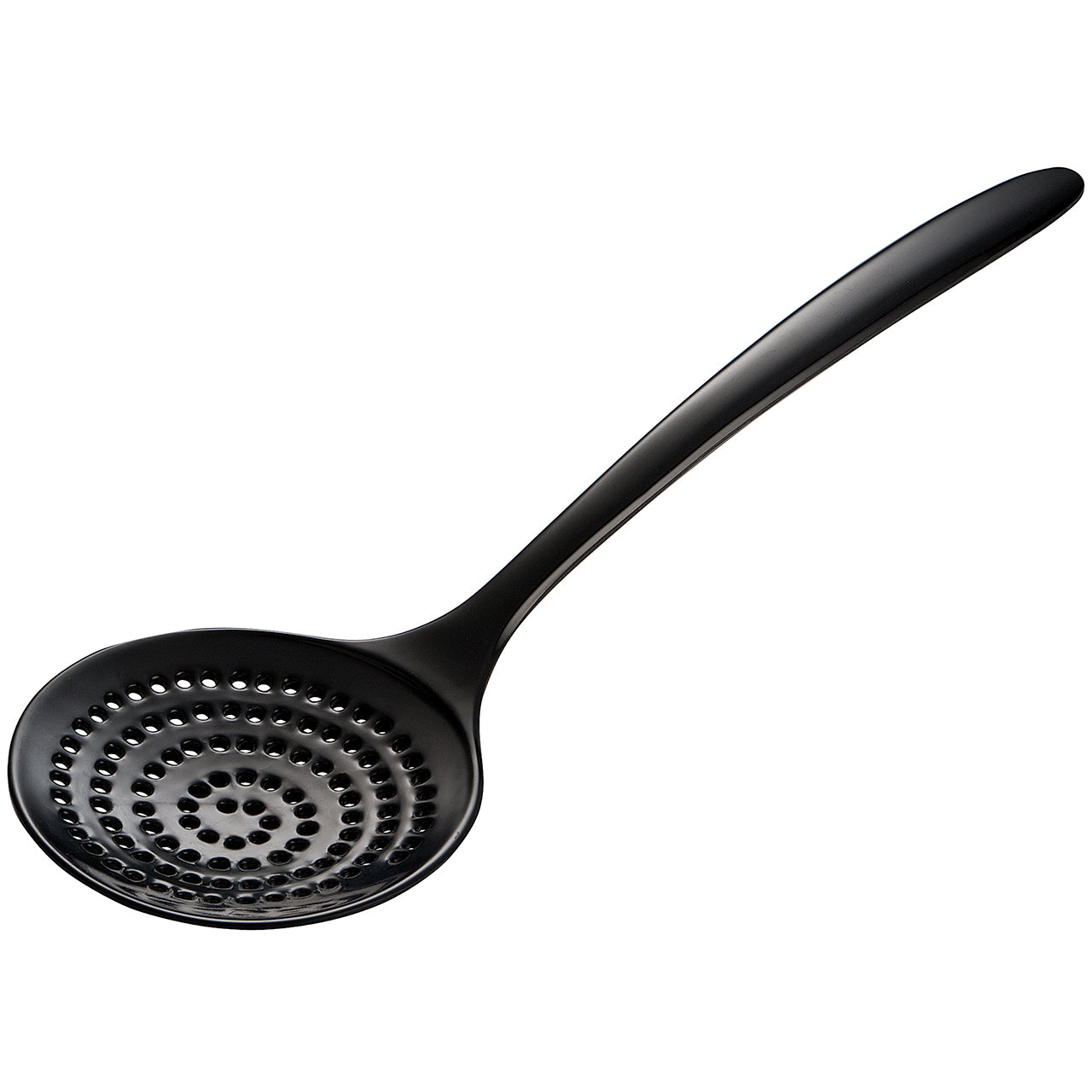Gourmac 12-Inch Melamine Skimmer, Black