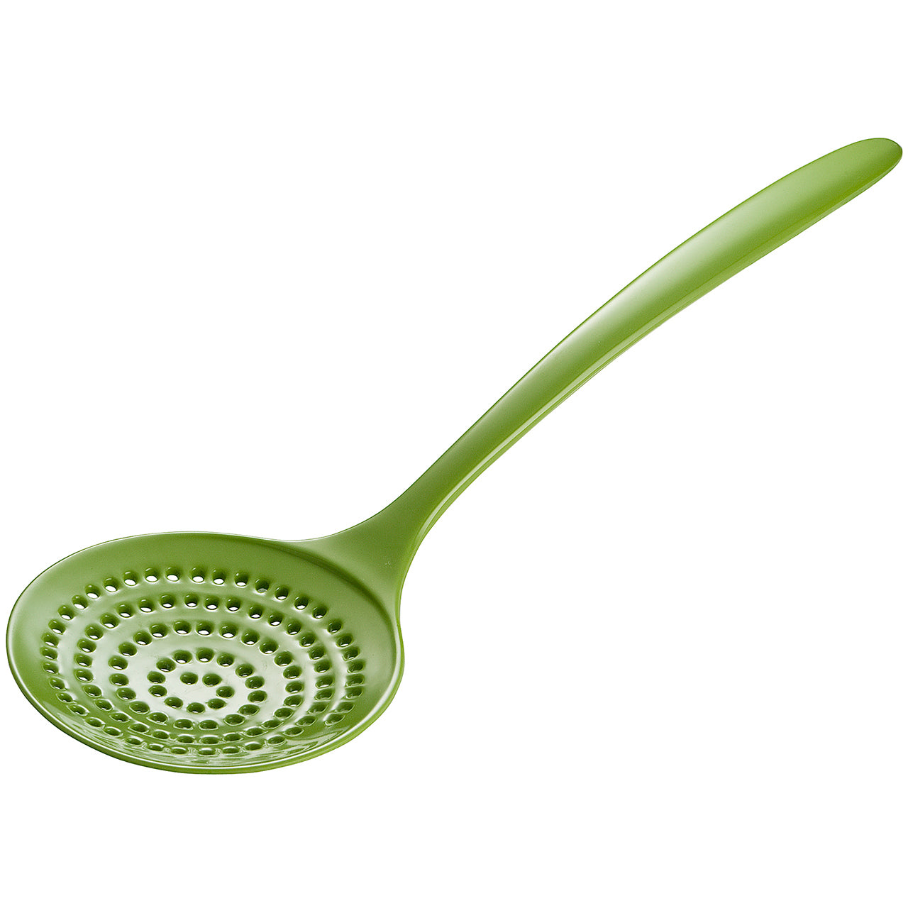 Gourmac 12-Inch Melamine Skimmer, Green