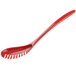 Gourmac 12-Inch Melamine Pasta Server Spaghetti Fork & Strainer, Red