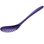 Gourmac 12-Inch Melamine Pasta Server Spaghetti Fork & Strainer, Violet