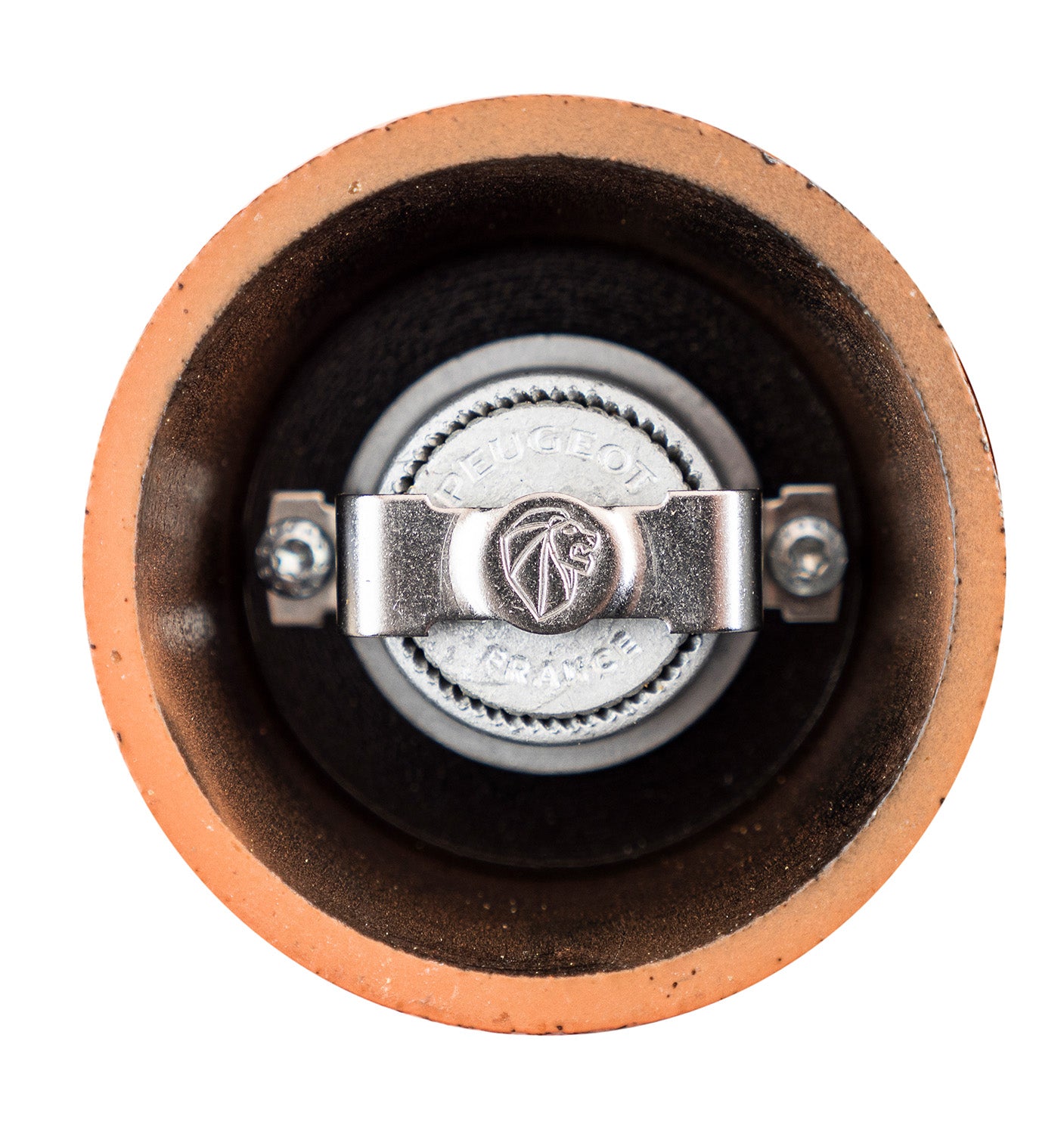 Peugeot Bali 3 Inch Cast Iron Pepper Mill, Orange