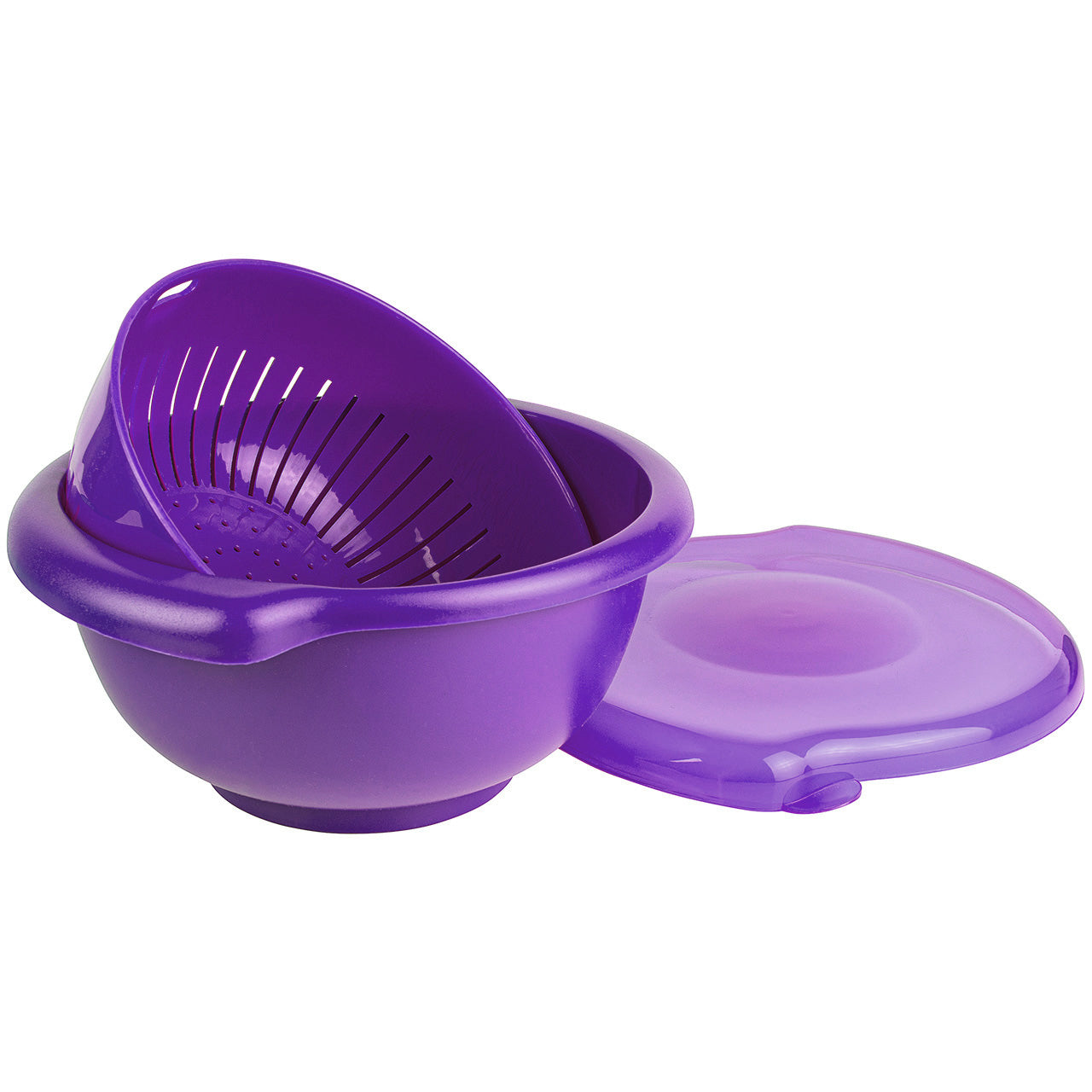 Hutzler 3-in-1 Berry Bowl, Purple