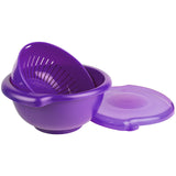 Hutzler 3-in-1 Berry Bowl, Purple