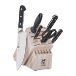 Zwilling Pro 7-pc Knife Block Set, Rustic White