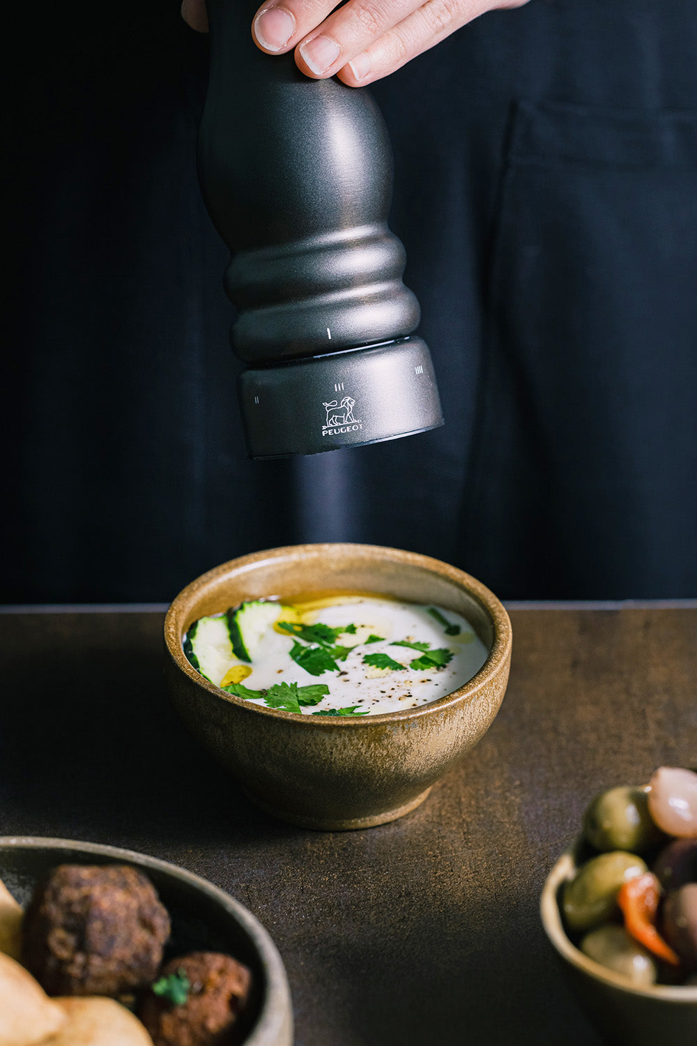 Peugeot Paris Chef u'Select 9-Inch Pepper Mill, Carbon