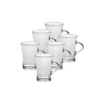 Duralex Amalfi 6 ounce Espresso Mug, Set of 6