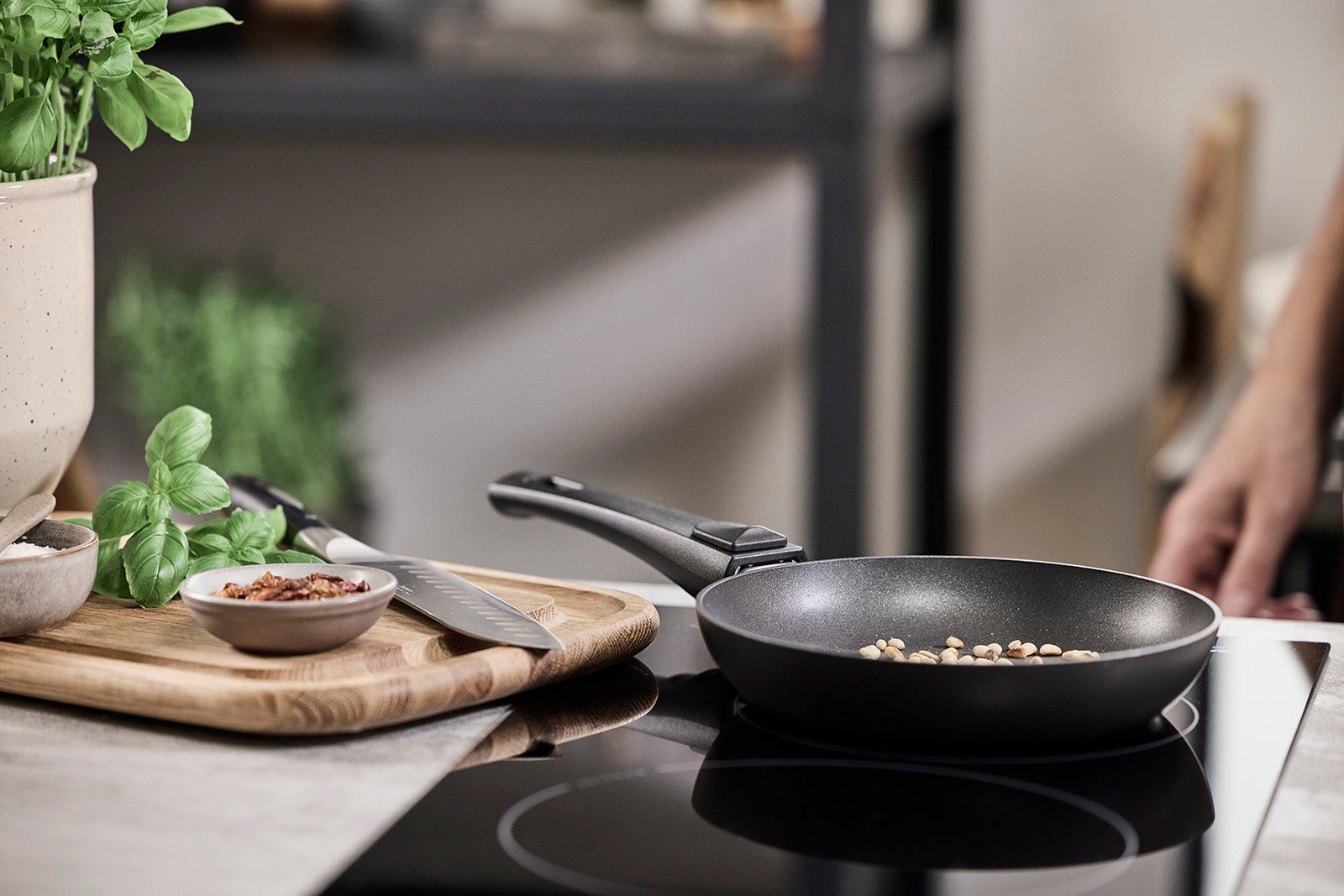 Scanpan Urban 8-Inch Nonstick Fry Pan with Detachable Handle