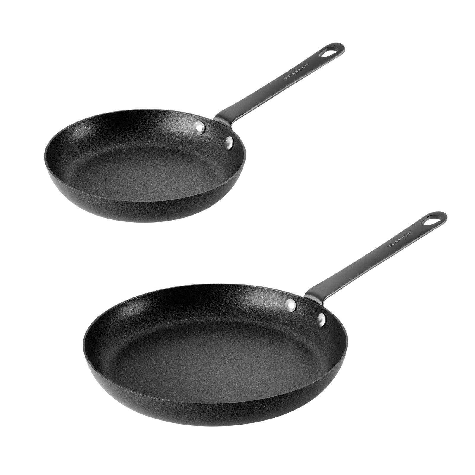 Scanpan Black Edition Nonstick 2 Piece Fry Pan Set, 8-Inch & 10-Inch