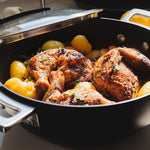Scanpan 70th Anniversary 3 Piece Cookware Set with Braiser & 10.25-Inch Skillet