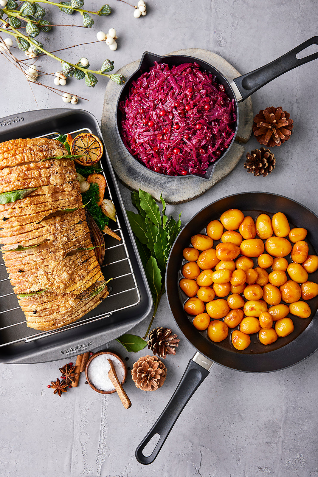 Scanpan Classic 17.5" x 12.5" Roasting Pan, 8.25 Qt.