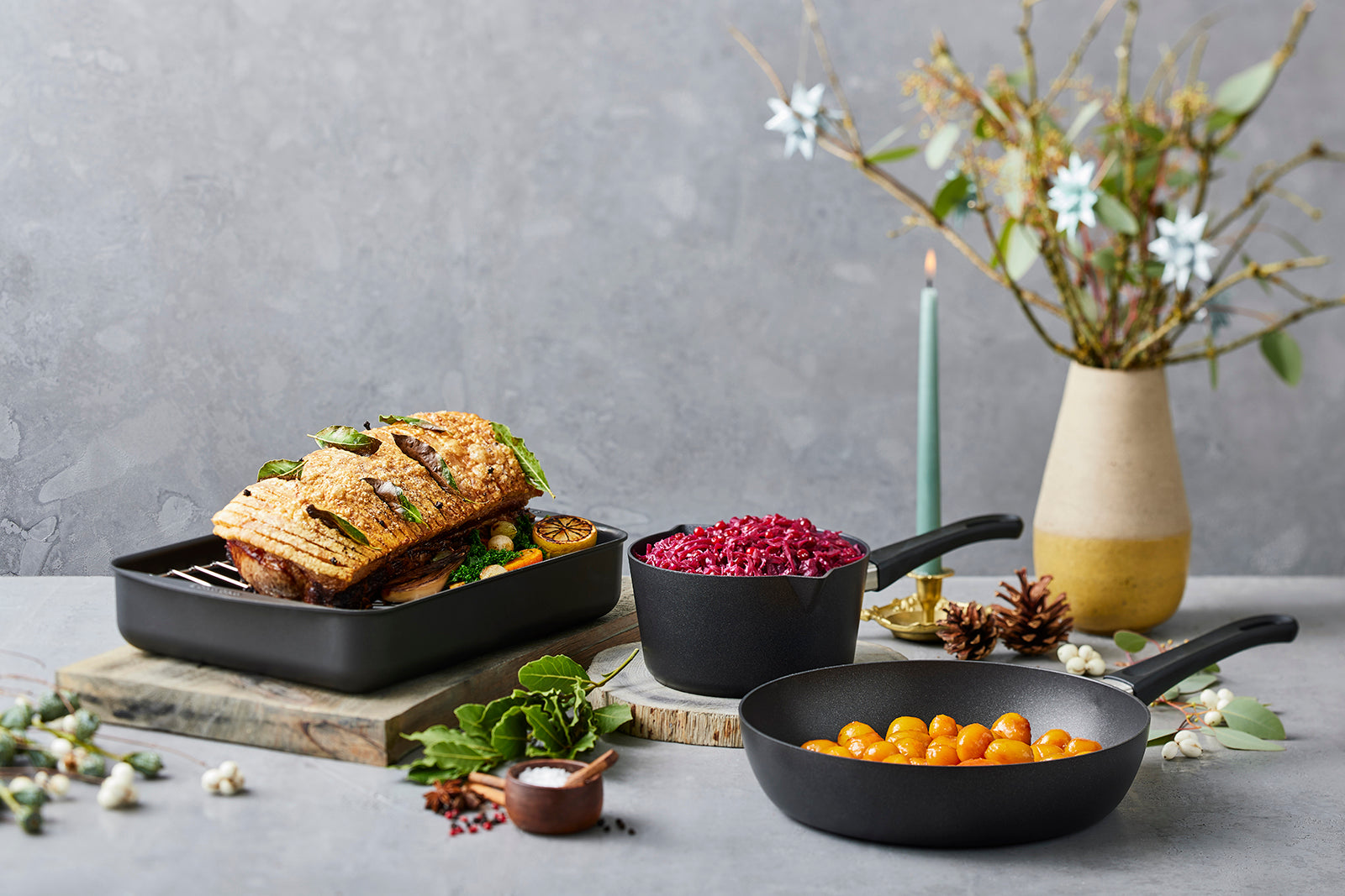 Scanpan Classic 17.5" x 12.5" Roasting Pan, 8.25 Qt.