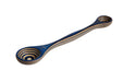 Island Bamboo 9-Inch Pakkawood Double Sided Measuring Spoon, Blue