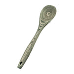 Island Bamboo Pakkawood 12-Inch Spoon, Black