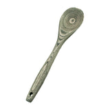 Island Bamboo Pakkawood 12-Inch Spoon, Black