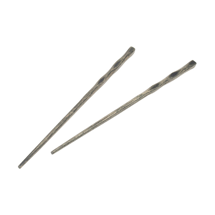 Island Bamboo Pakkawood Chopsticks, 2 Sets, Black