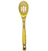 Island Bamboo Pakkawood 12-Inch Slotted Spoon, Lemon