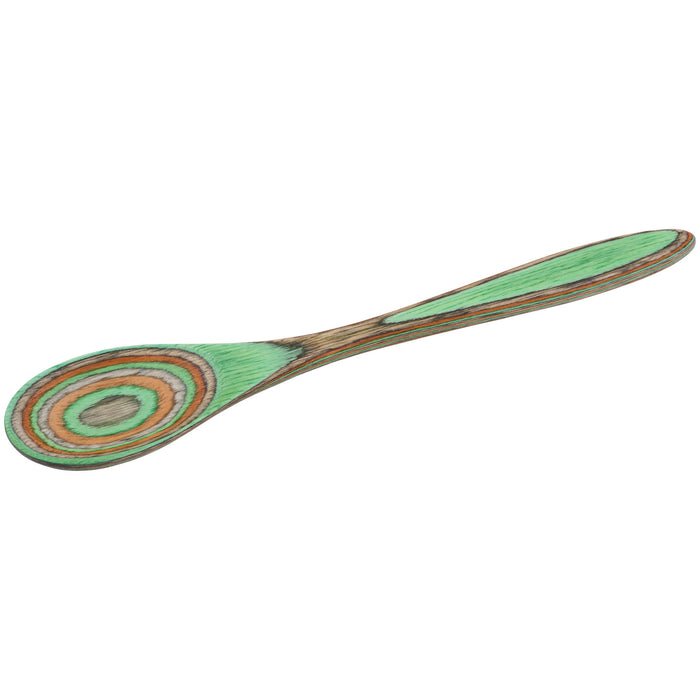 Island Bamboo 8-Inch Pakkawood Mini Spoon, Mint