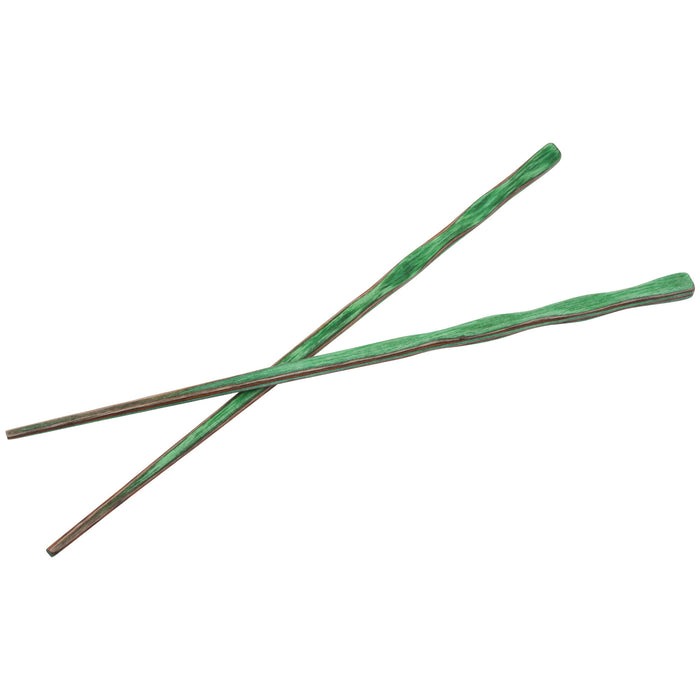 Island Bamboo Pakkawood Chopsticks, 2 Sets, Mint
