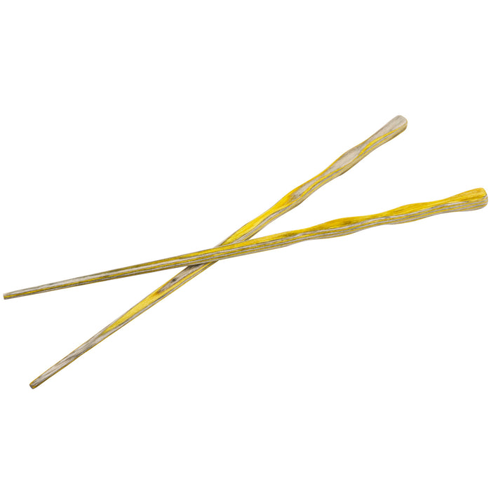 Island Bamboo Pakkawood Chopsticks, 2 Sets, Lemon