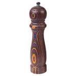 Island Bamboo Pakkawood Pepper Mill, Rainbow