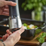 Peugeot Daman Electric Pepper Mill, Iridescent Black, 7 Inch