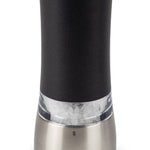 Peugeot Daman Electric Salt Mill, Iridescent Black, 7 Inch