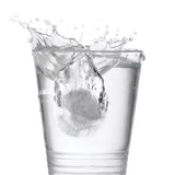 HIC Silicone Cannonball Sphere Whiskey Ice Ball Mold Tray, Vintage Blue