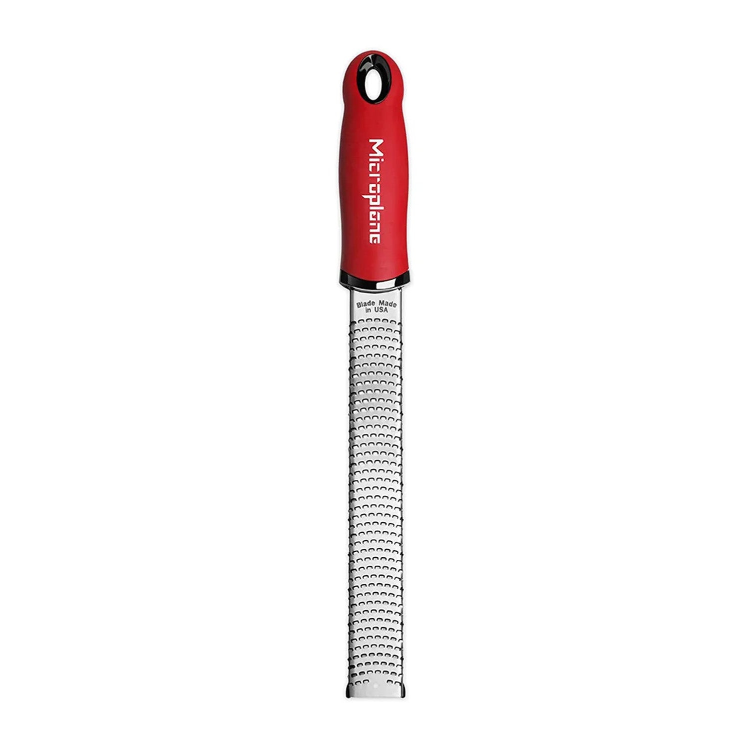 Microplane Premium Classic Fine Grater Zester, Red