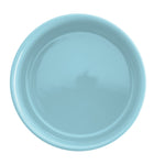 Rachael Ray 9-ounce Ceramic Salt and Spice Box with Wood Lid, Light Blue Ombre