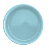 Rachael Ray 9-ounce Ceramic Salt and Spice Box with Wood Lid, Light Blue Ombre