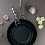 Scanpan CS+ 2-Piece Nonstick Fry Pan Set, 8" & 10.25", Stainless Steel, Induction Ready