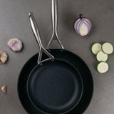Scanpan CS+ 2-Piece Nonstick Fry Pan Set, 8" & 10.25", Stainless Steel, Induction Ready
