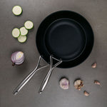 Scanpan CS+ 2-Piece Nonstick Fry Pan Set, 8" & 10.25", Stainless Steel, Induction Ready