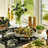 Scanpan CS+ 9.5-Inch Stainless Steel Nonstick Fry Pan, Induction Ready