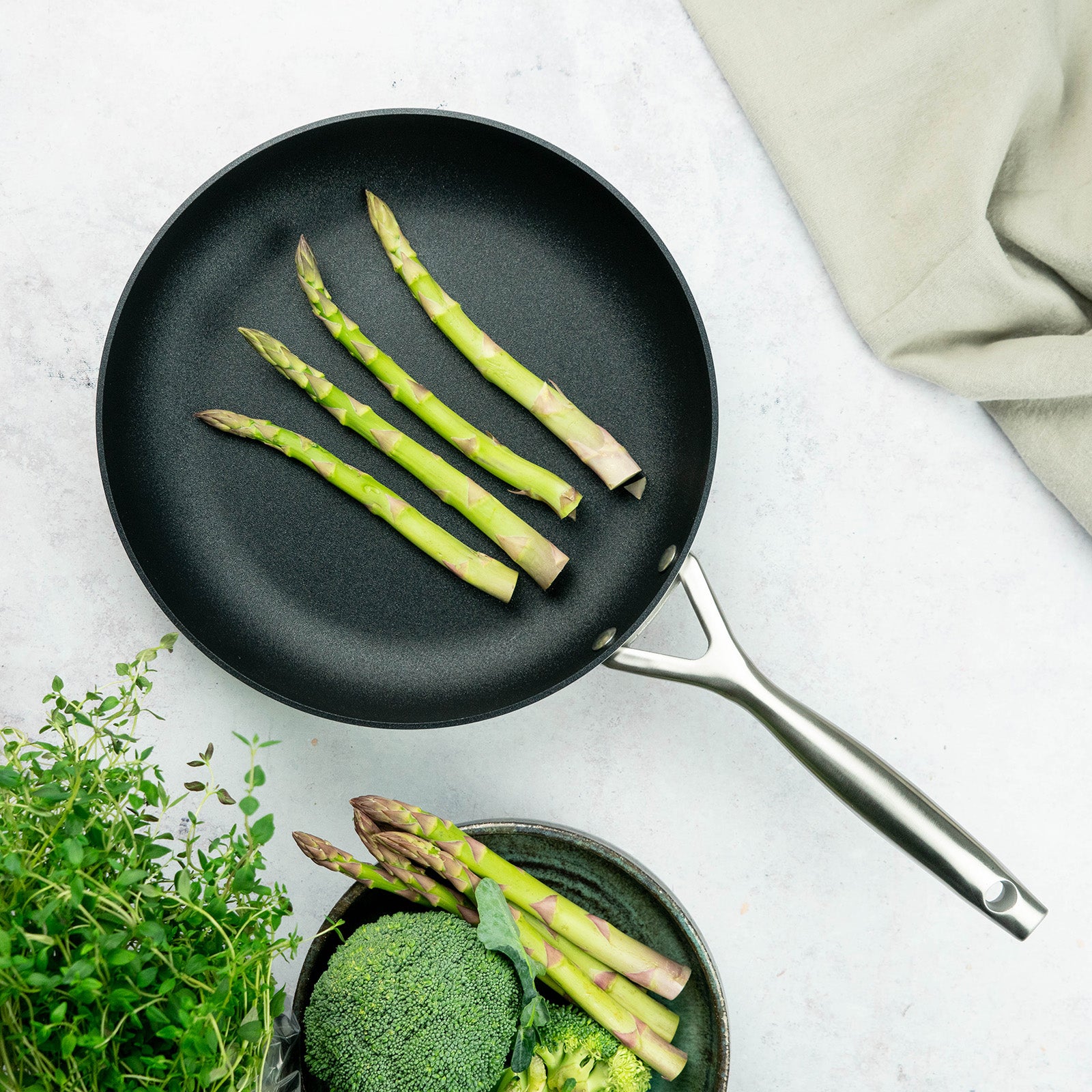 Scanpan CS+ 11-Inch Stainless Steel Nonstick Fry Pan, Induction Ready