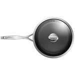 Scanpan CS+ 3-Quart Covered Sauté Pan, Stainless Steel Nonstick, Induction Ready