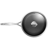 Scanpan CS+ 3-Quart Covered Sauté Pan, Stainless Steel Nonstick, Induction Ready